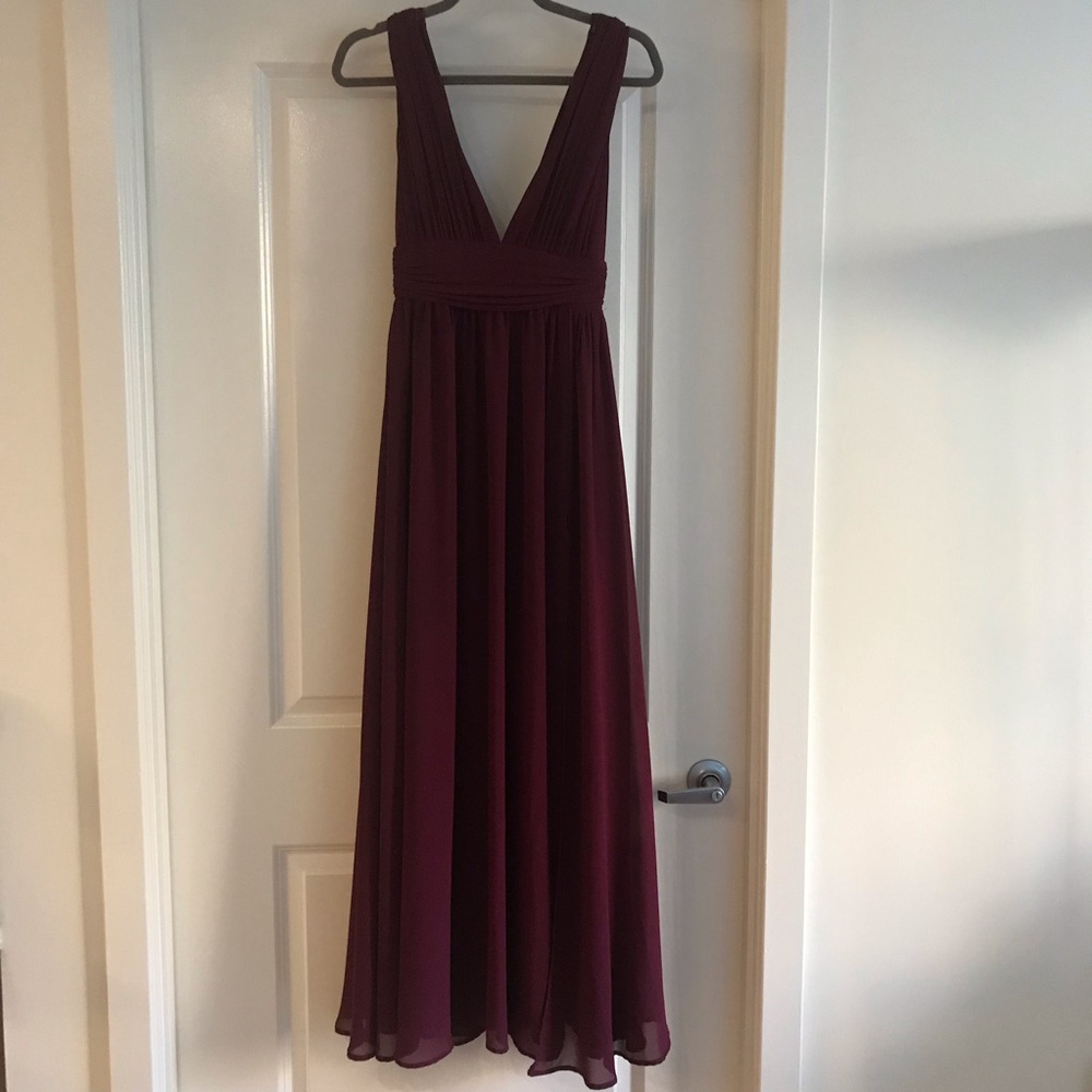 Bridesmaid dress from Lulu’s